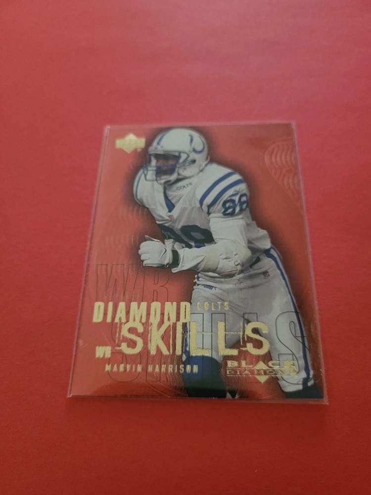 !!!      MARVIN HARRISON   UPPER DECK  INSERT  FOOTBALL CARD $$