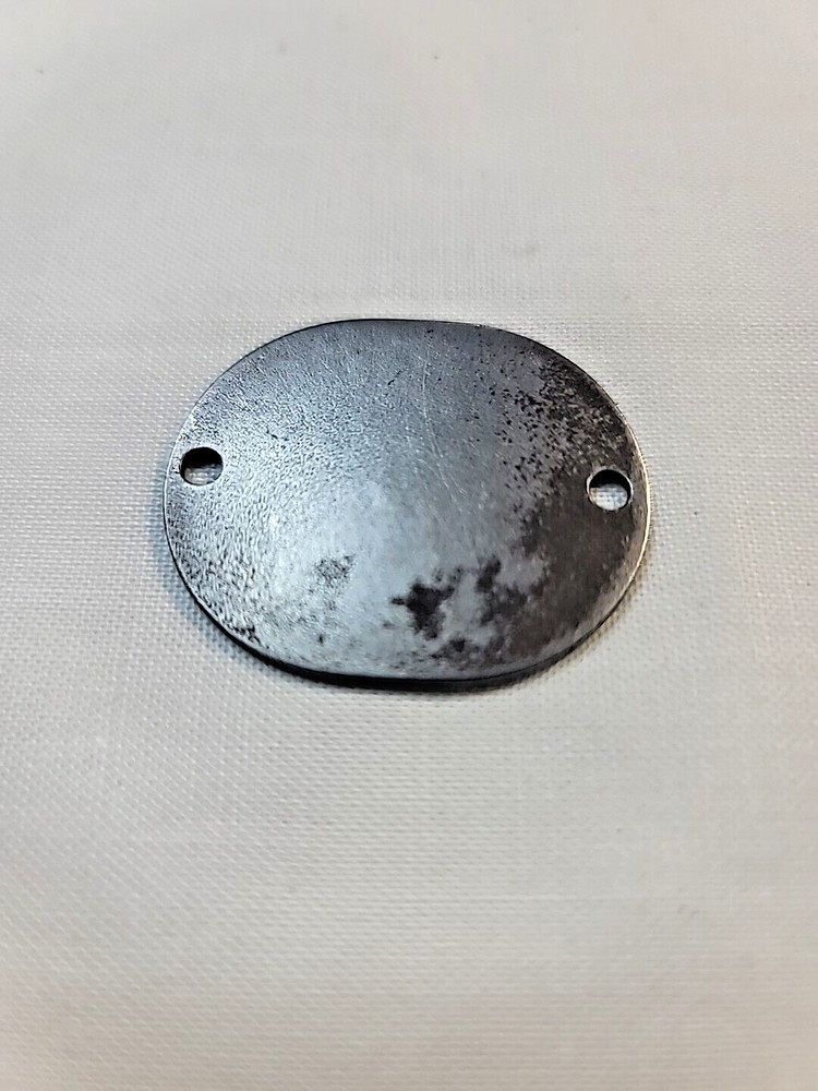 WWII 1942 USNR Dog Tag T12/-42 - aged condition