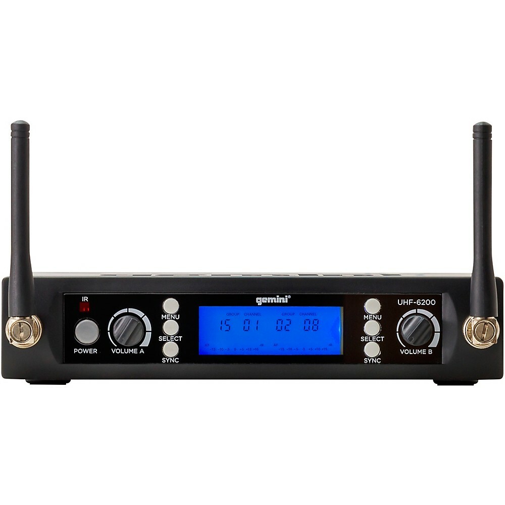 Gemini UHF-6200M UHF Dual Handheld system