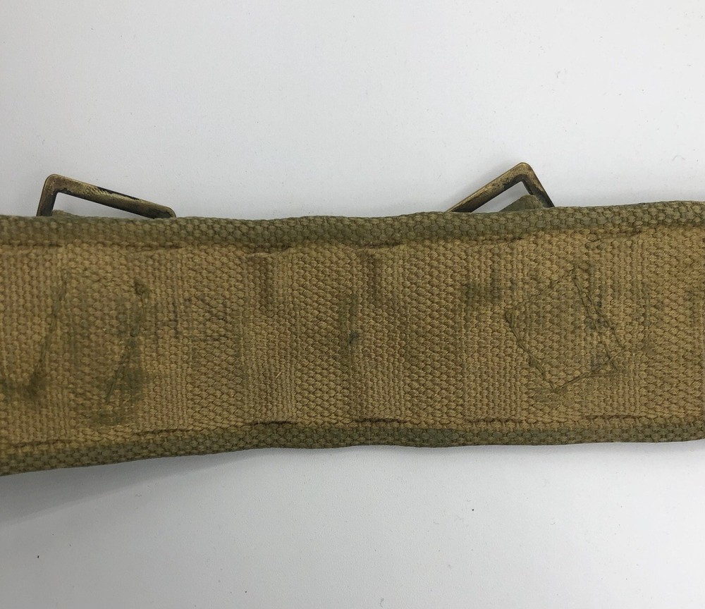 Canadian/ British Pattern 37 Web Equipment Belt /b