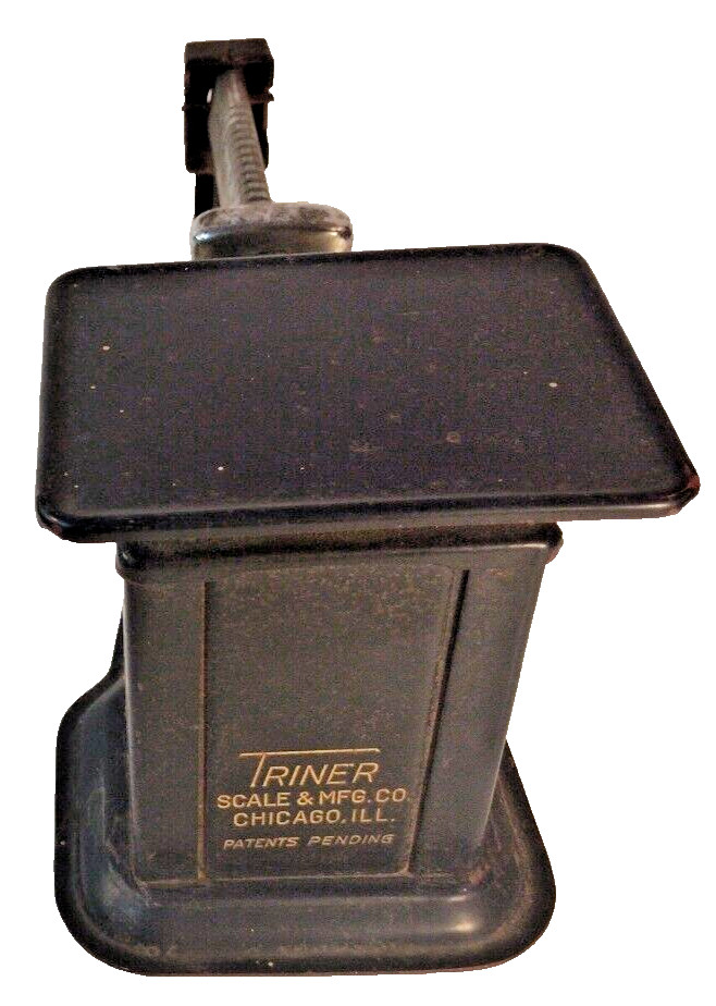 50's Trainer 9oz. Postal Beam Scale Black 9 1/2" Long