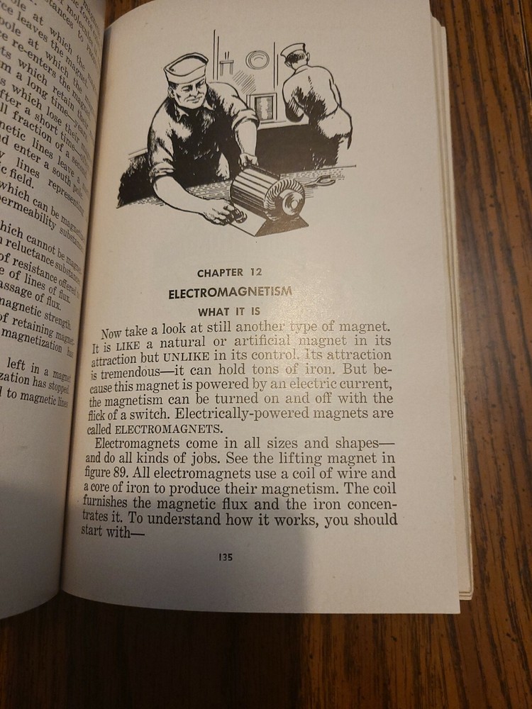 1952 Electricity Basic Navy Training Courses Navpers 10622-B
