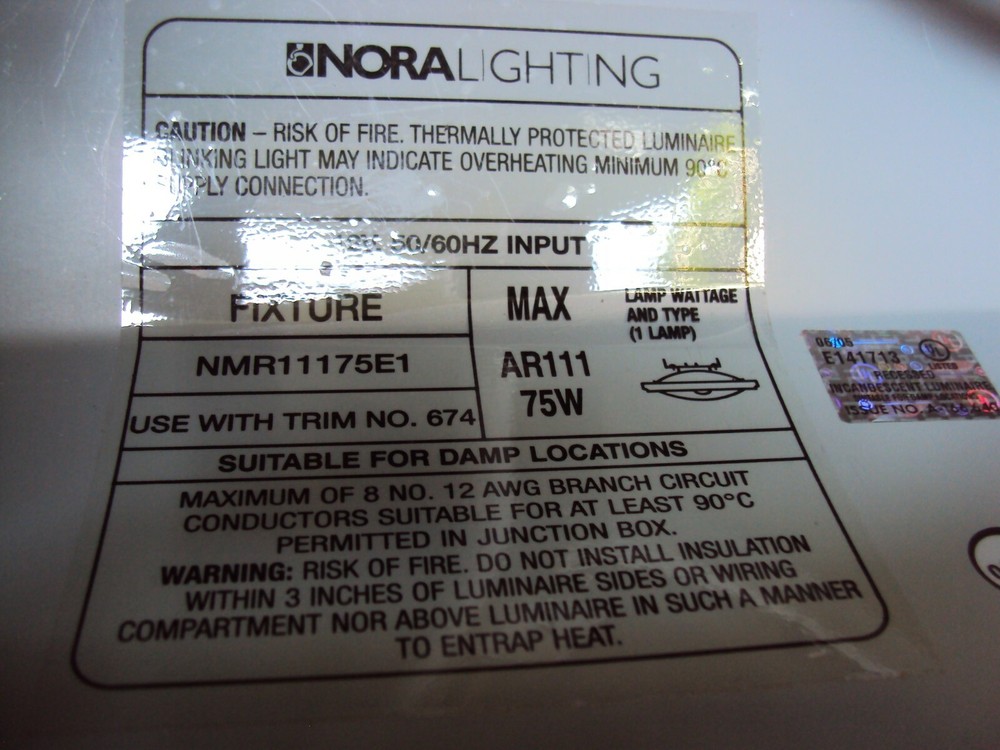 Nora Lighting NMR11175E1