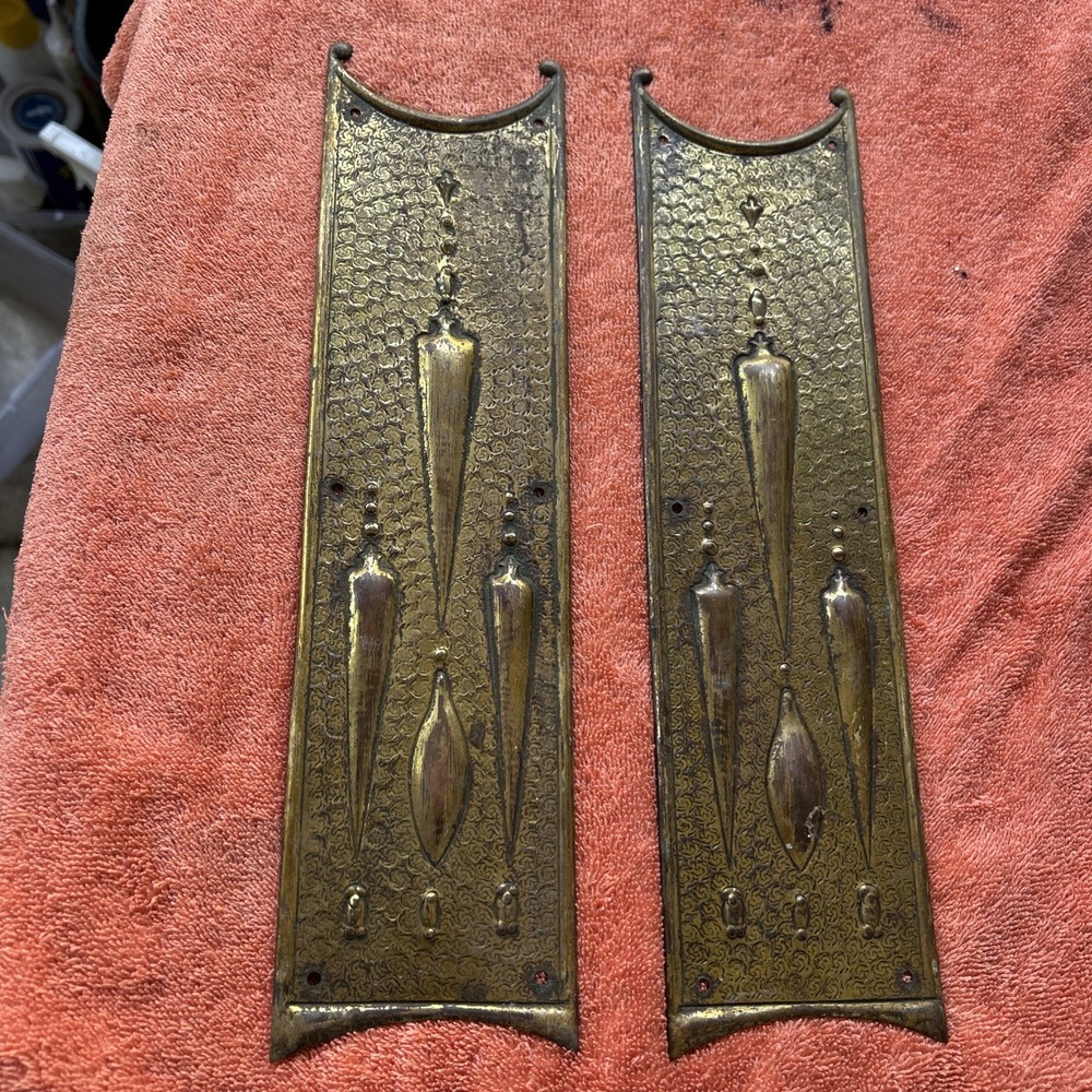 Vintage Brass Door Decor