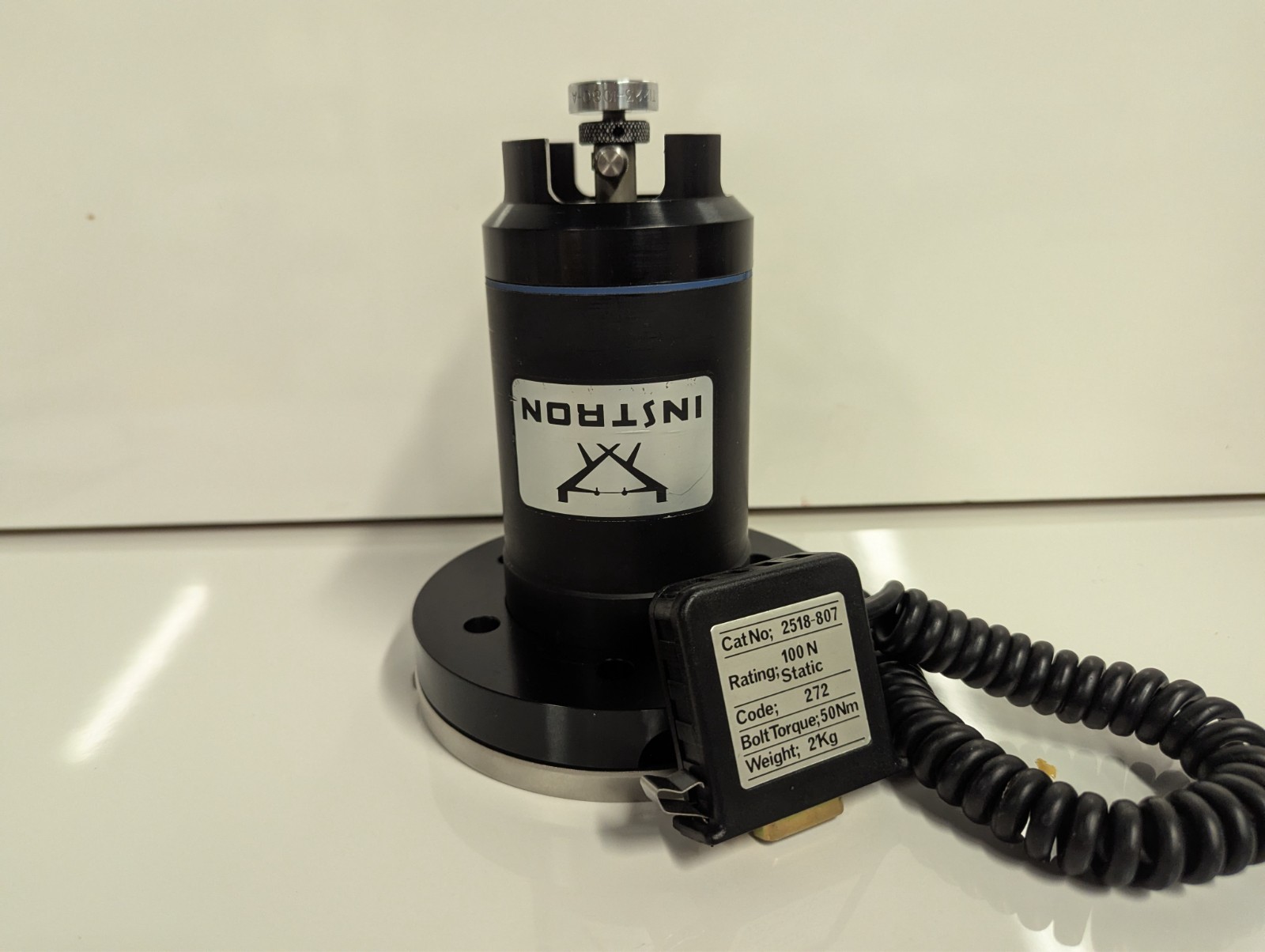 INSTRON 100N STATIC LOAD CELL 2518-807 (100N, 20 POUND)