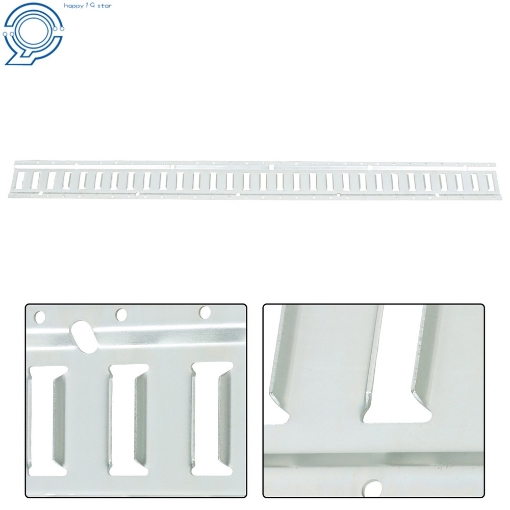(10 Pack) 5' Galvanized E-Track Horizontal For Trucks Trailers Cargo Vans