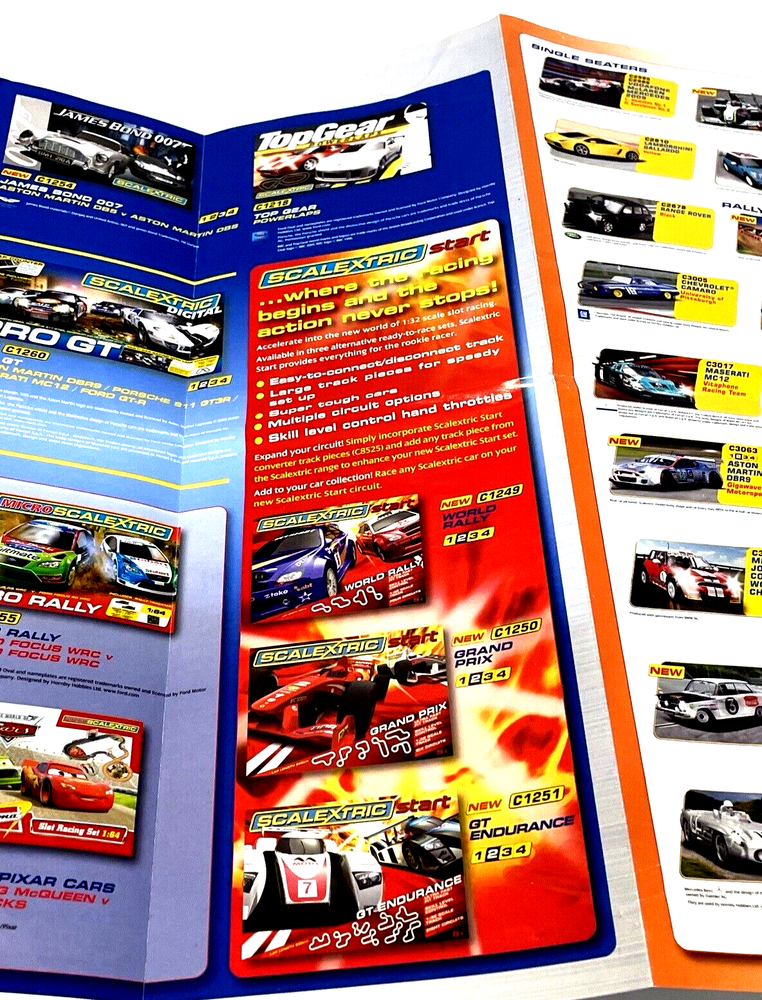 Scalextric 1:32 2010 Pamphlet