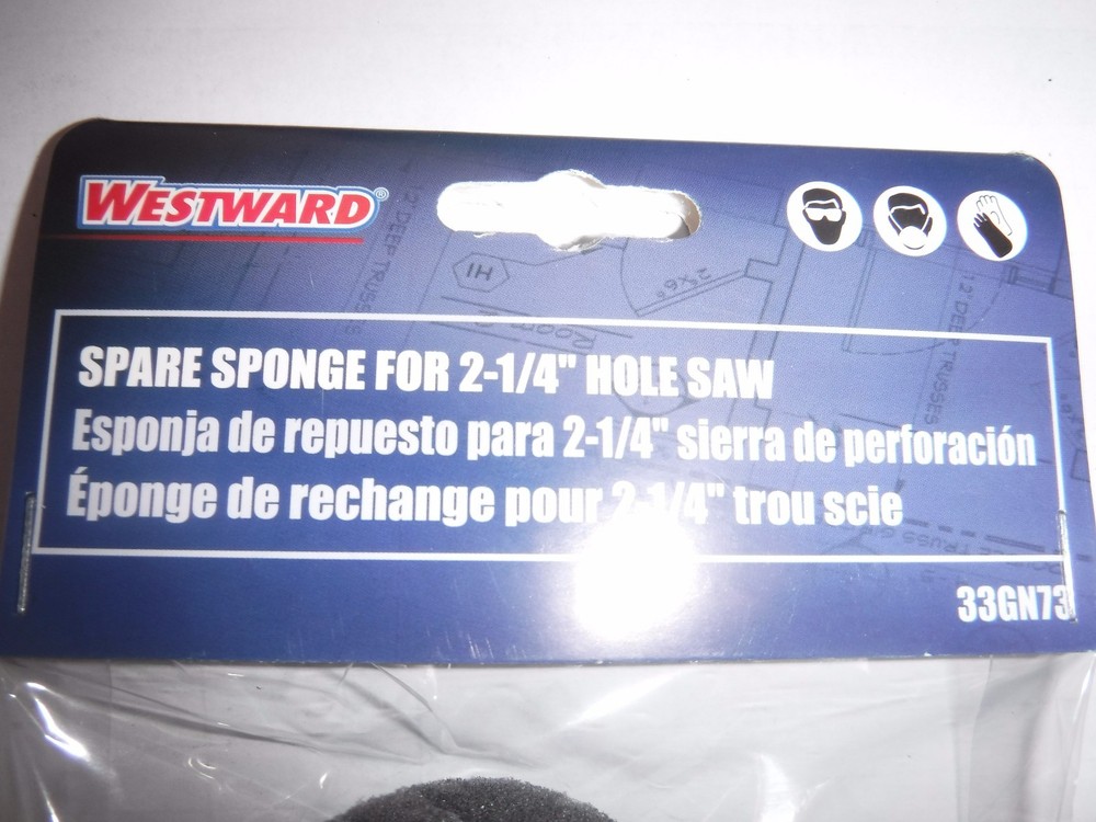 2-1/4" Hole Saw Sponge 33GN73 (T)
