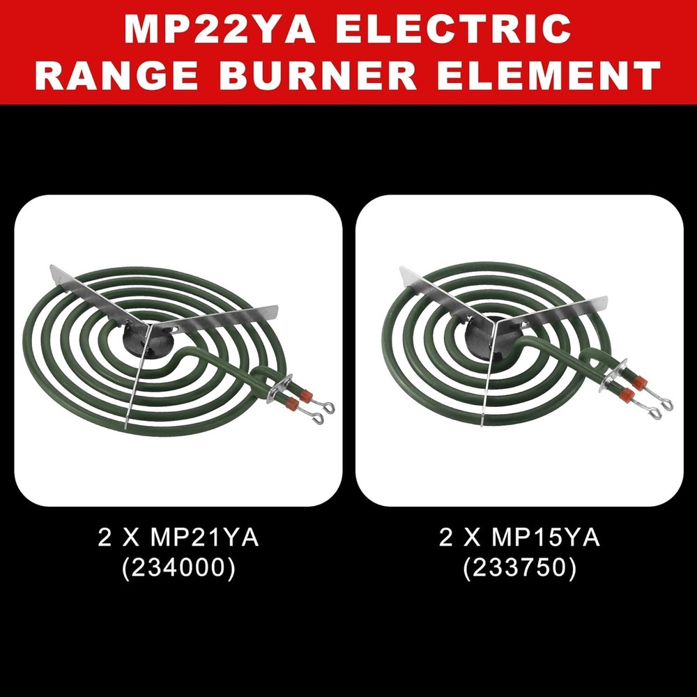Stove Element Replacement for Amana Whirlpool Kenmore Electric Range Burner