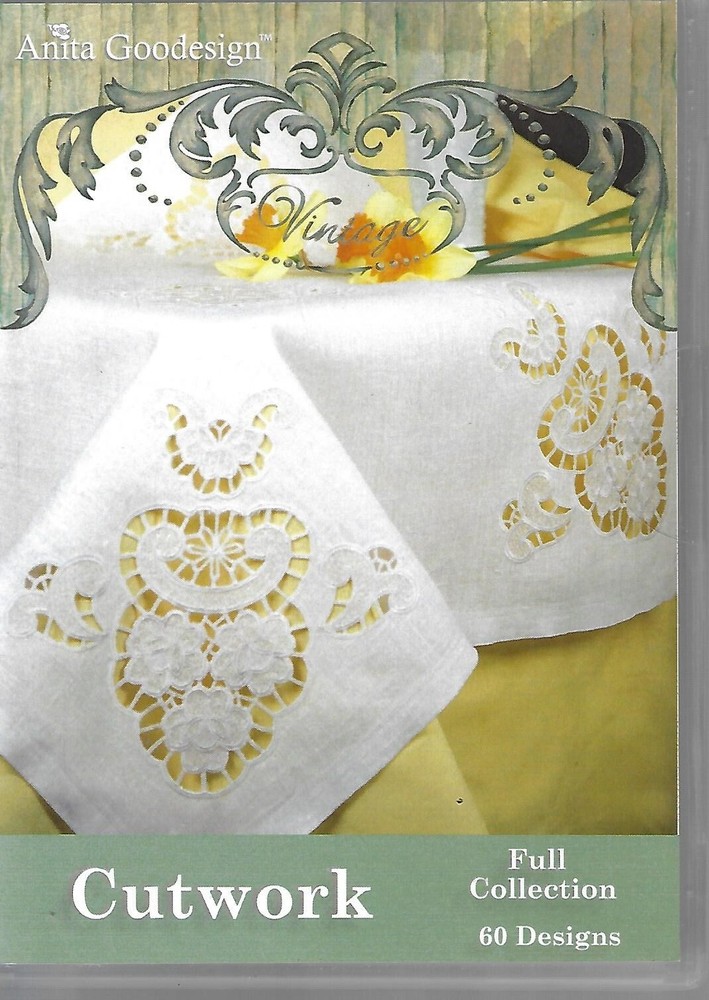 Anita Goodesign Full Collection - Cutwork (CD-ROM)