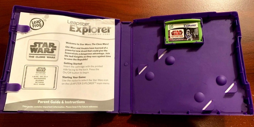 LeapFrog LeapPad Explorer Learning: Star Wars - Clone Wars, LeapPad 1 2 3 GS Ul