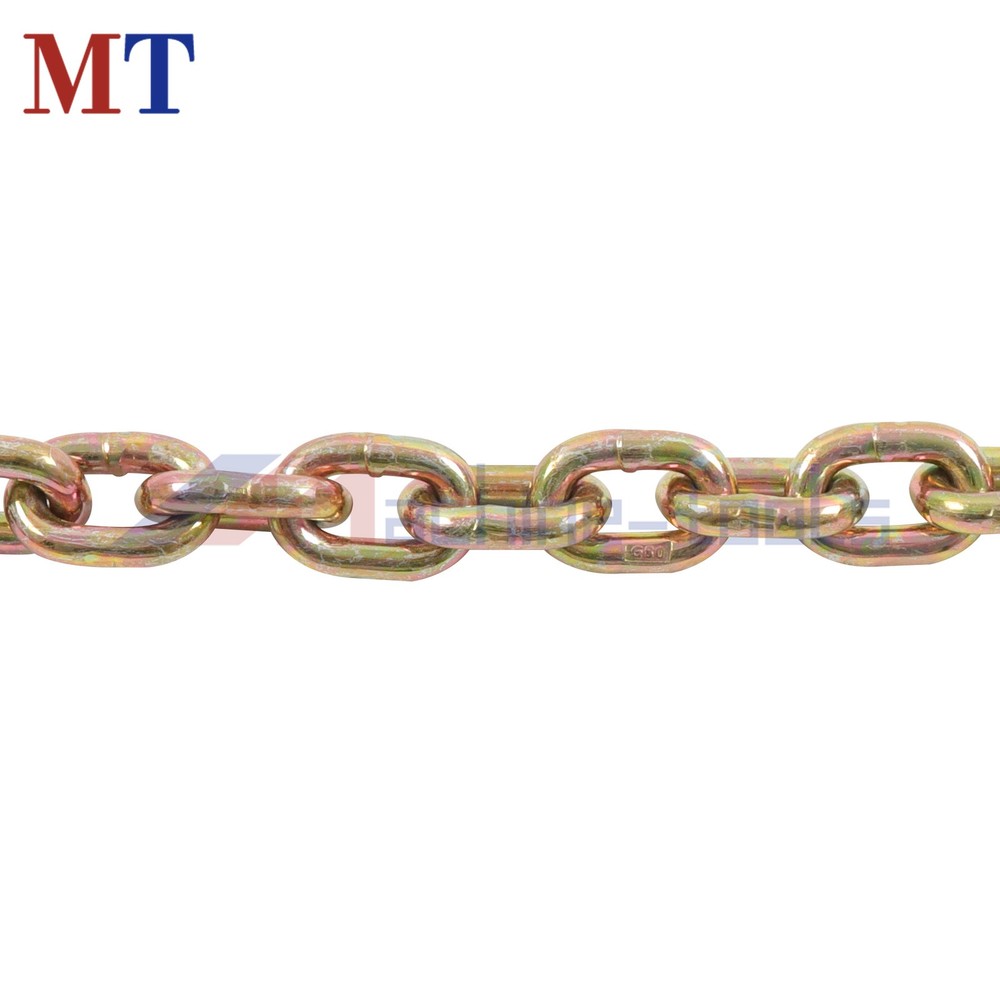 2 Pcs Transportation Bundle Chains 5/16" × 20' Grade 70 Working Load 4700Lbs