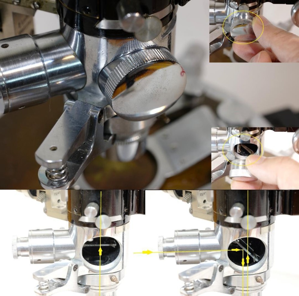 microscope antique collectible Ernst Leitz's "MOP" Polarizing Microscope