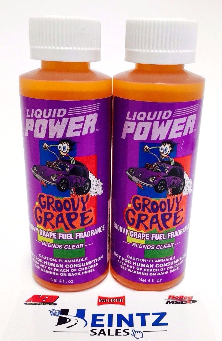 Power Plus Lubricants 2 PACK Groovy Grape Fuel Fragrance for Car Motorcross ATV