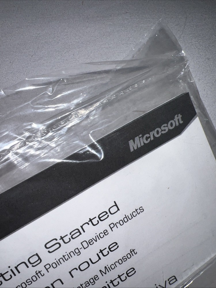 Microsoft IntelliPoint Mouse Driver 3.5" Floppy Disk *Windows 95/98 & Manual NEW