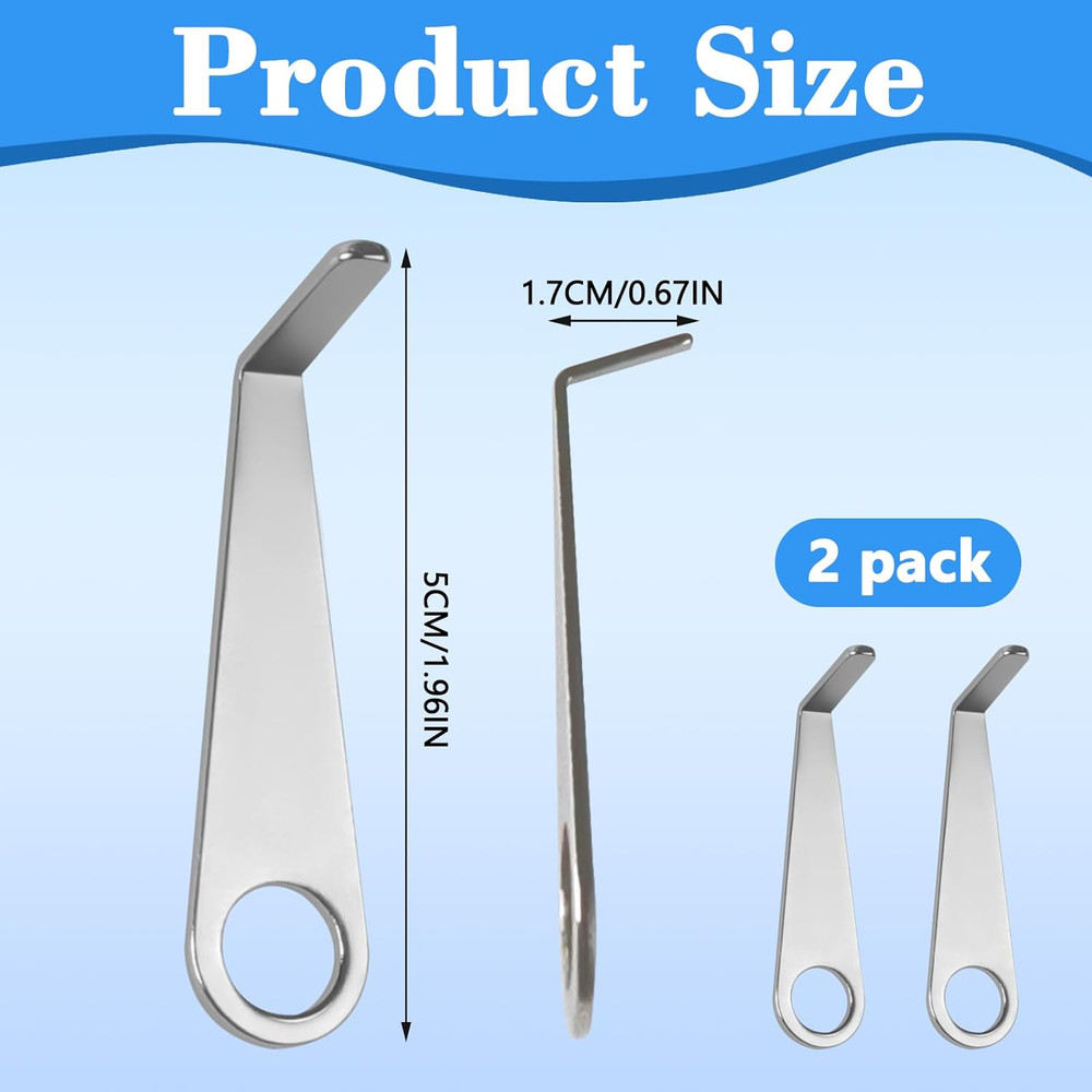 2 Pcs Video Doorbell Key Replacement Tool Removal Key Tool for Multiple Video Do