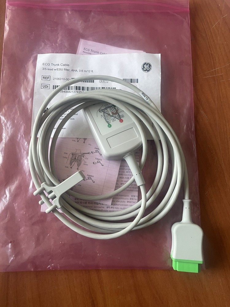 GE (ref.2106310-001) ECG Trunk Cable