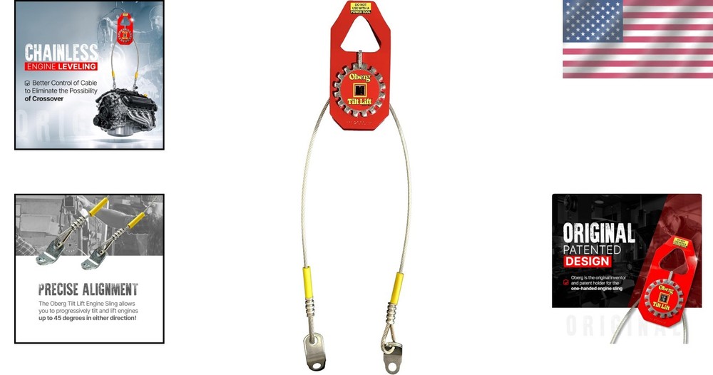 Secure Engine & Transmission Swaps with Hoist Sling