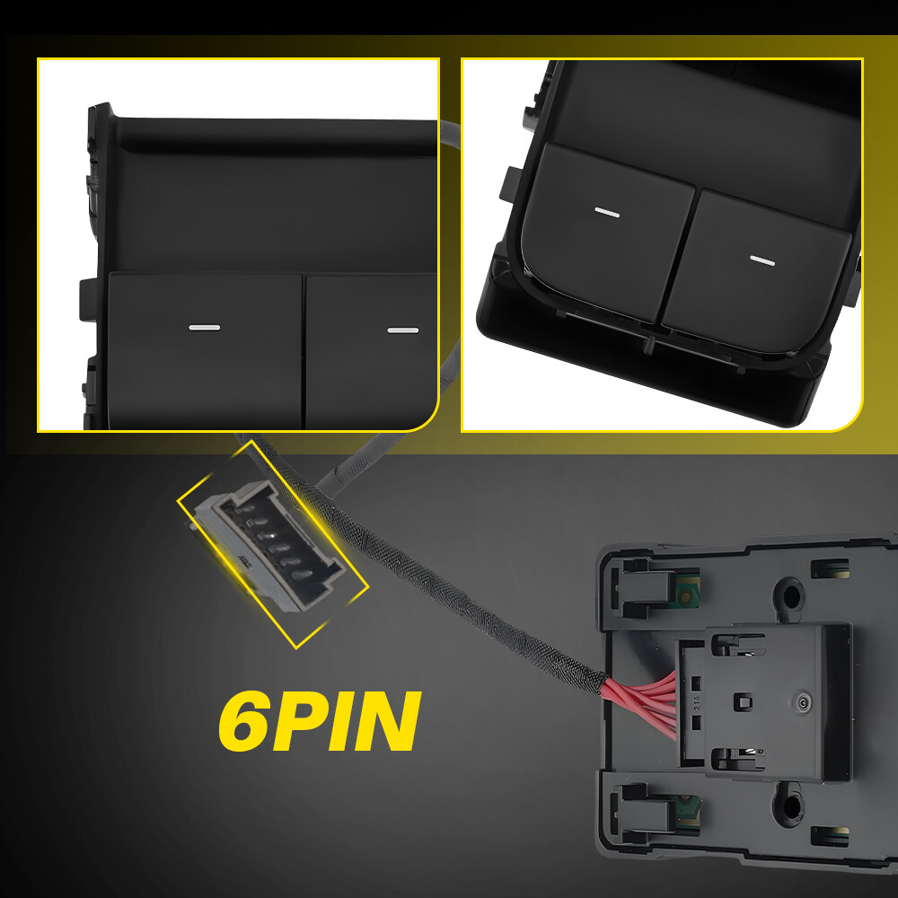 Master Power Window Switch For 2017-2020 Tesla Model 3 M3 Front Left Driver Side