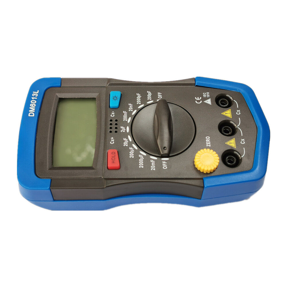 DM6013L Digital Capacitance Meter Capacitor 0-20mF Electronic Capacitance Tester