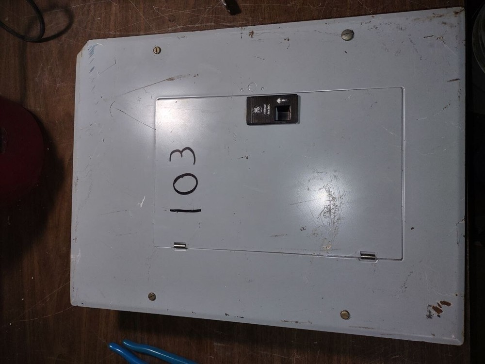 GE Panel With Breakers