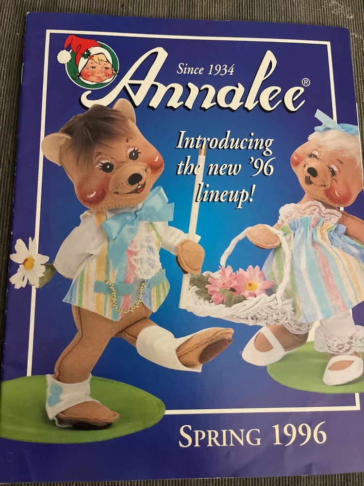 Annalee Spring 1996 Catalog Doll Valentines Day Easter