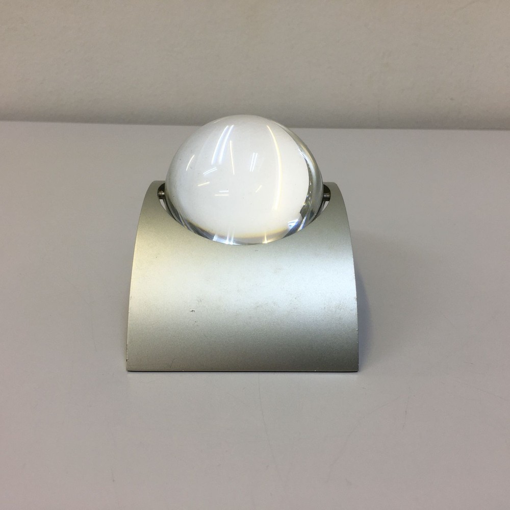 Bmw Novelty Table Clock Silver Stylish Operation Confirmed
