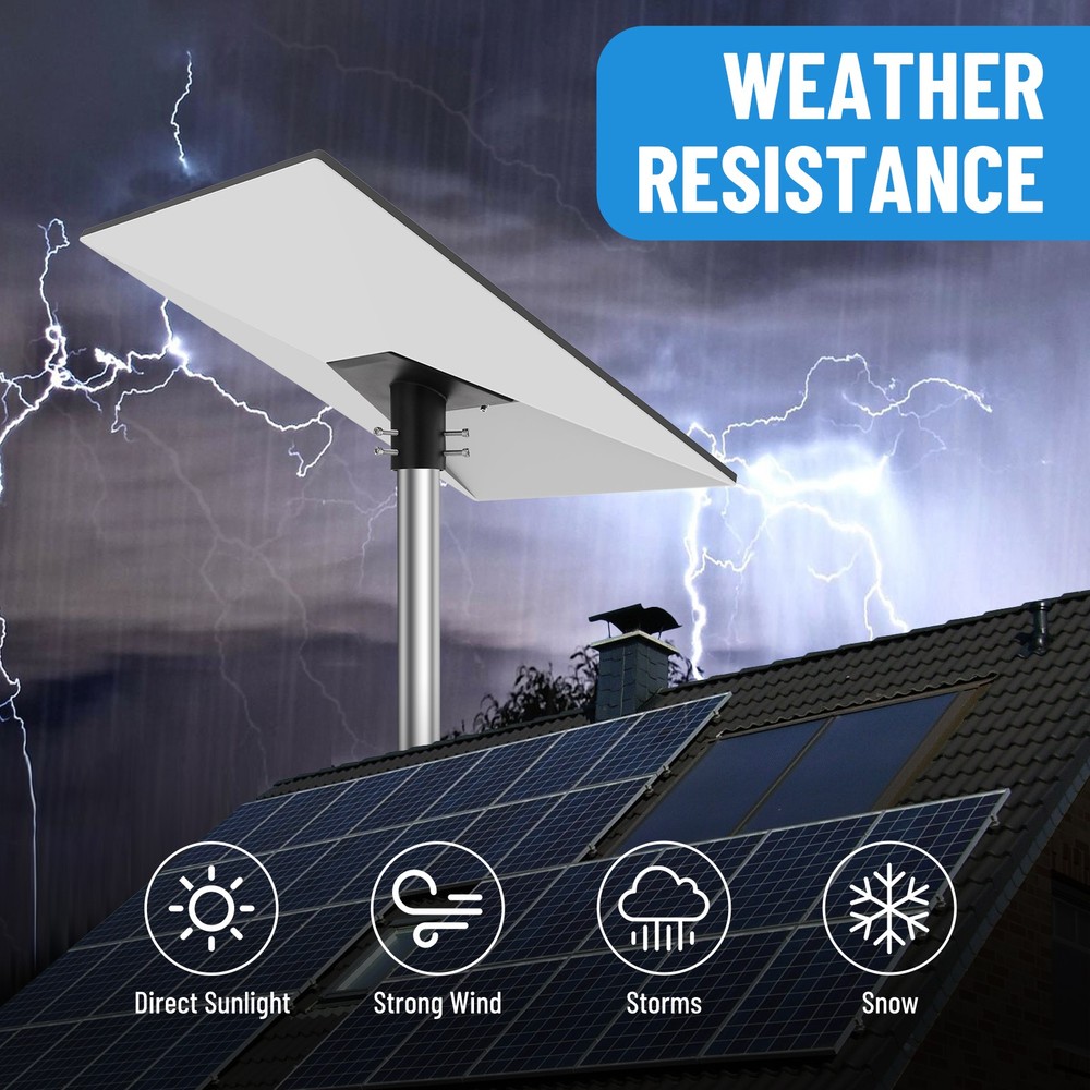 RV Ladder Pole Mount Kit,10ft Adjustable Stainless Steels Bracket with Hardware