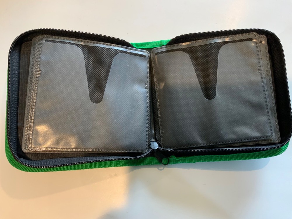 Original CD Wallet Gamestop Embroidered NICE