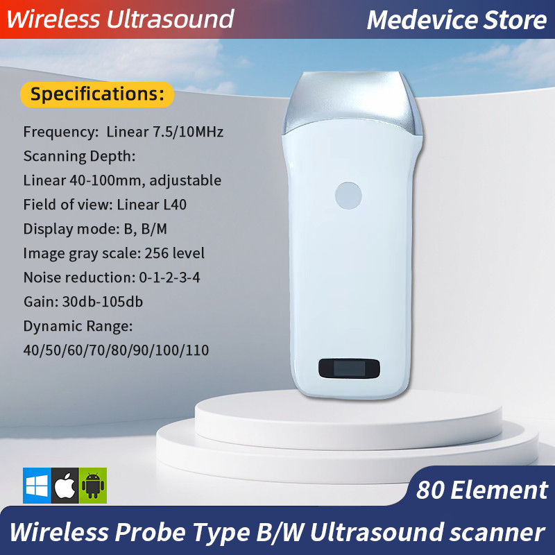 Portable Wifi Line Array Ultrasound Detector 7.5/10Mh Android iOS Windos