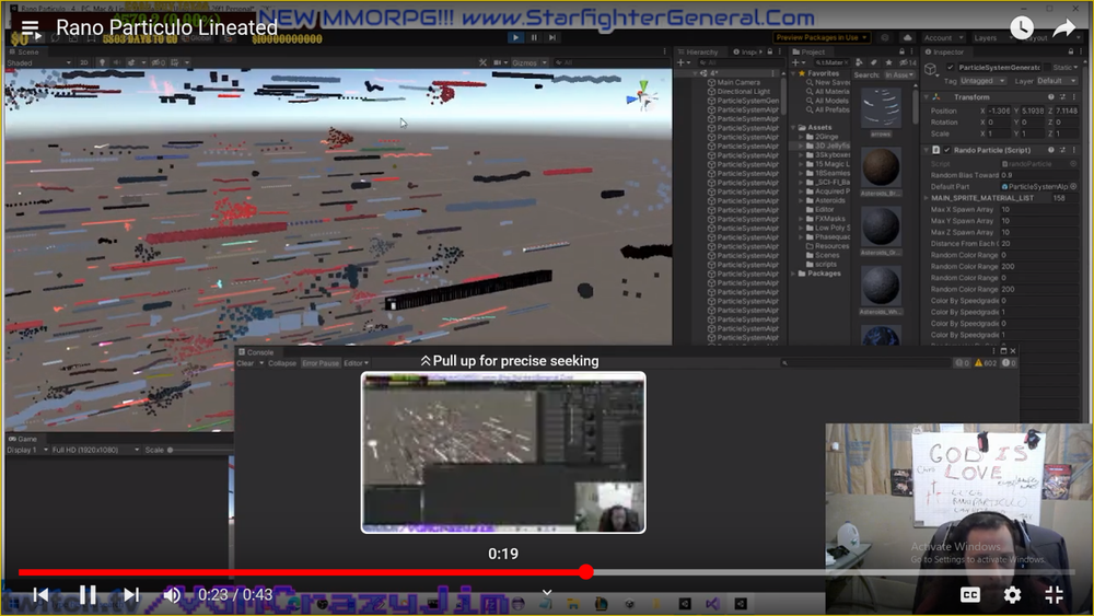 Unity3d: RANO PARTICULO PARTICLE EFFECT GENERATOR! Making games never so fun.