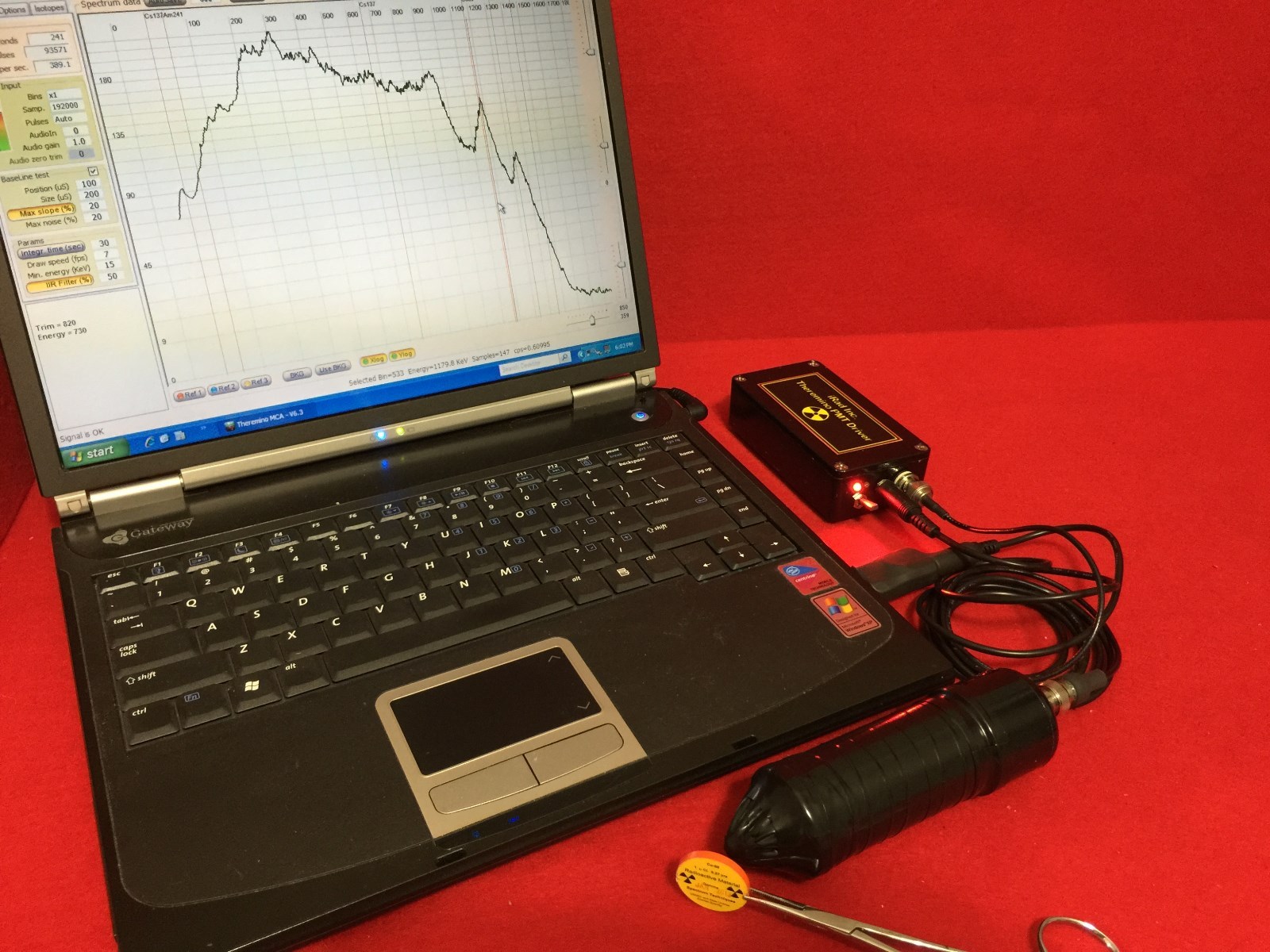 LYSO Scintillator Crystal for Gamma Radiation Scintillation Detector naitl
