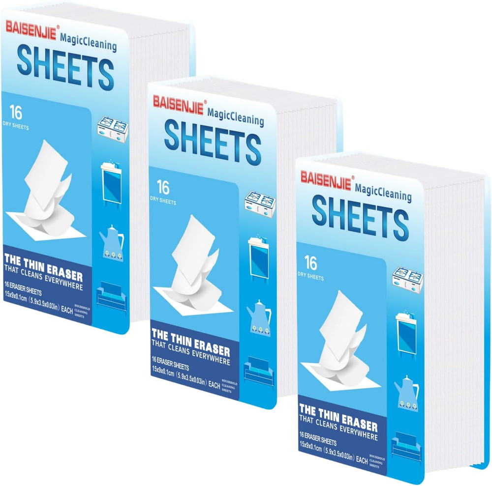Magic Sponge Eraser Sheets,Melamine Sponge Eraser for Cleaning Kitchen Bathroom