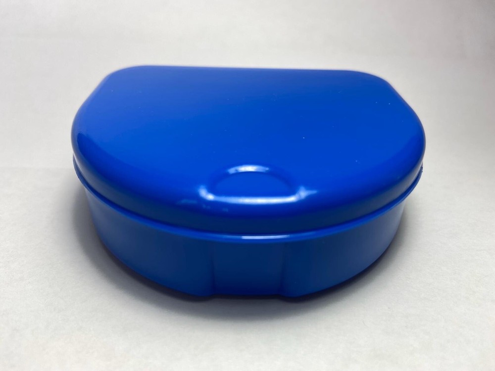 5-pcs Dental Retainer Box, Mouthguard, Denture Storage Case, Multi Color