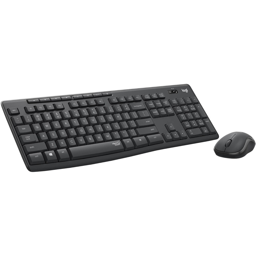 Logitech MK295 Silent Wireless Keyboard & Mouse Combo (Graphite)