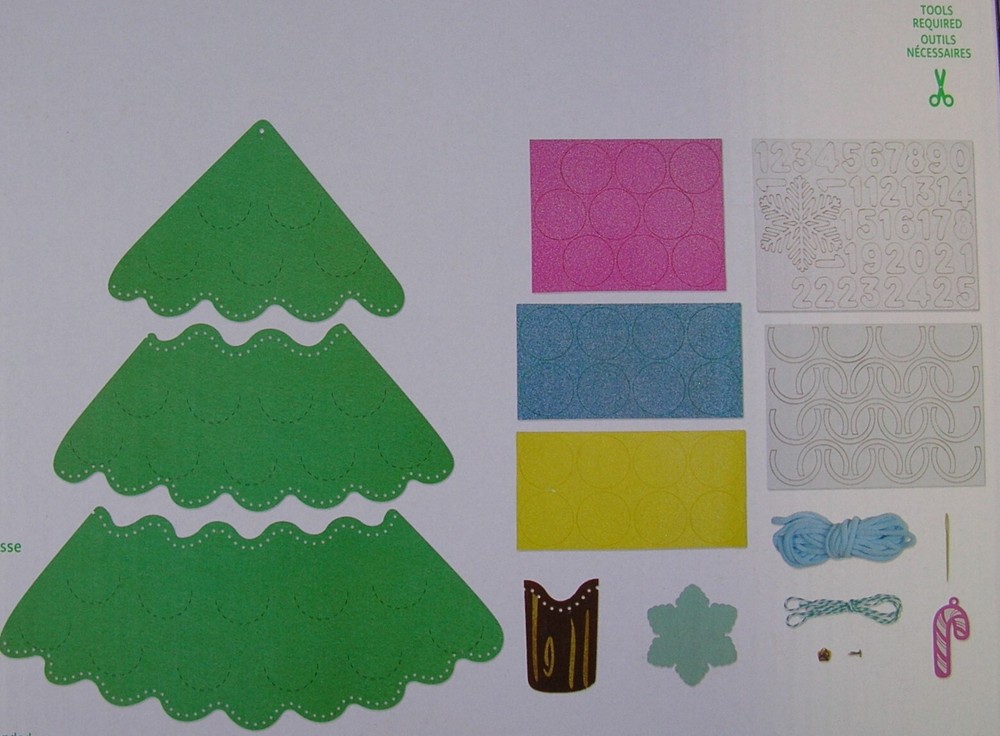 Creatology Christmas Tree Advent Kit ages 6+ NIB
