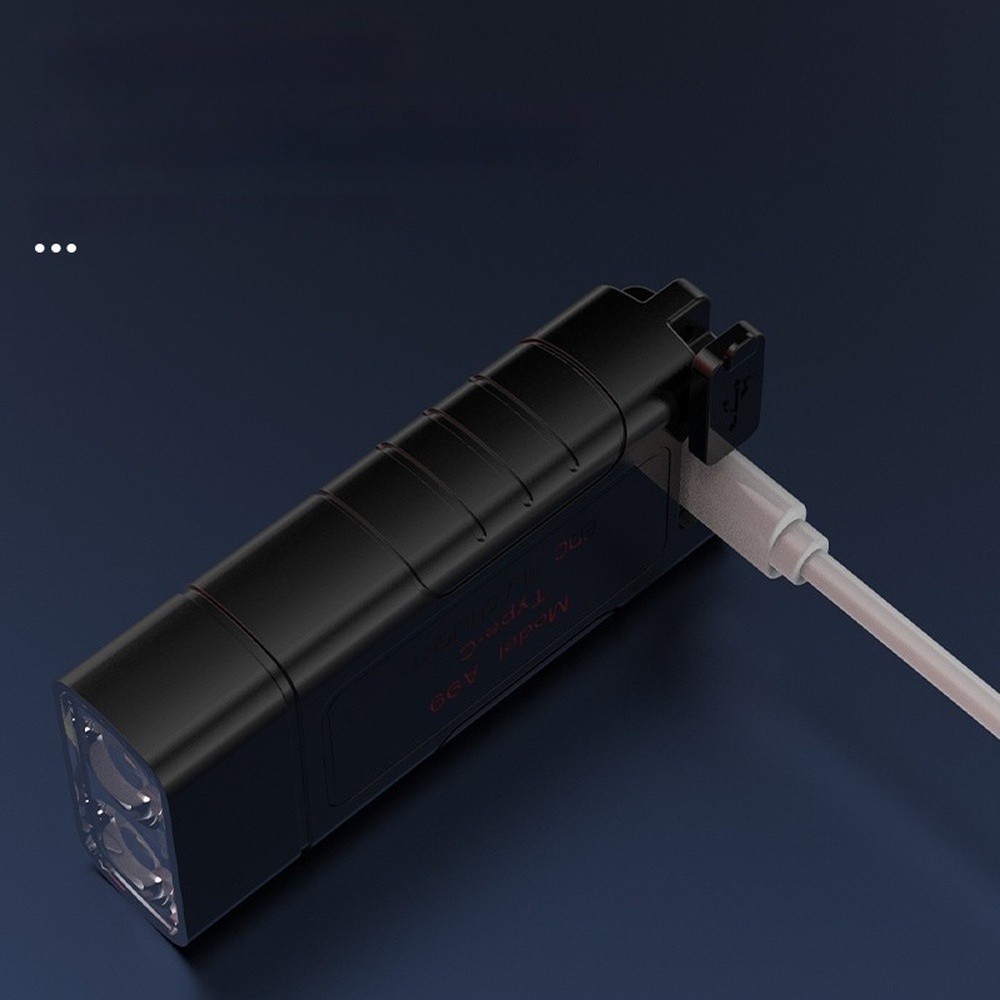 Slim Design For MINI LED Keychain Flashlight Type C Rechargeable Compact Light