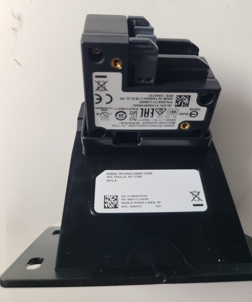 Zebra MS4717 fixed mount barcode scanner imager