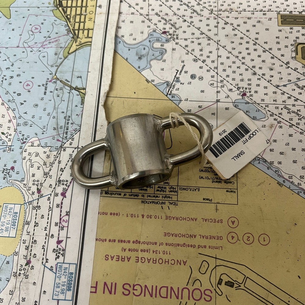 Stanchion Double Loop Fitting 7/8" Diameter
