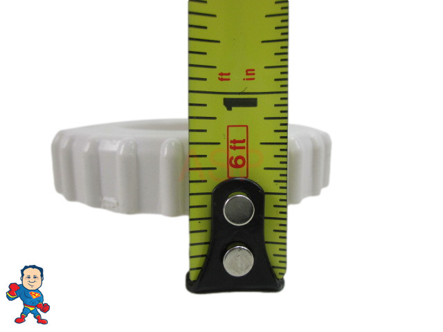 Replacement Cap & O-Ring Kit, Waterfall, 1", Diverter Valve, White