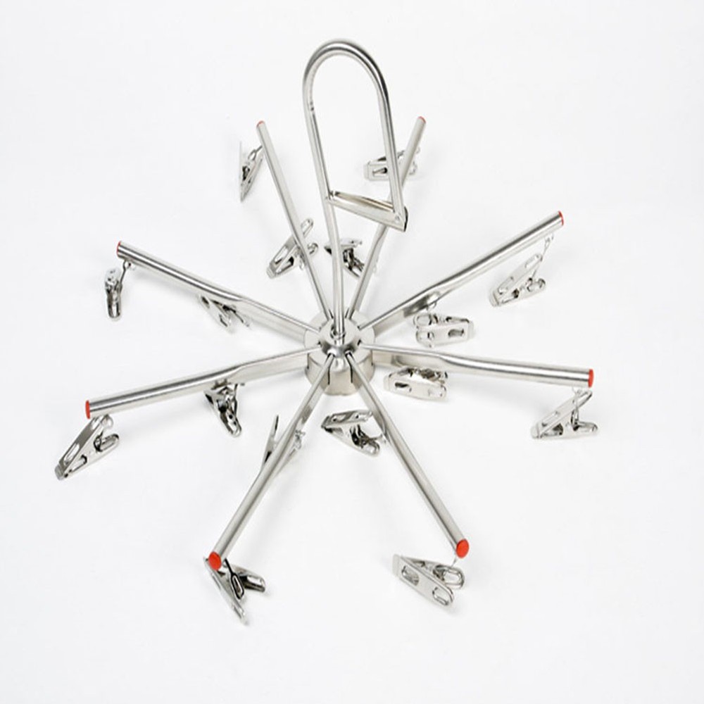 Portable Garment Rack Laundry Hanger Foldable Clothes Drying Racks