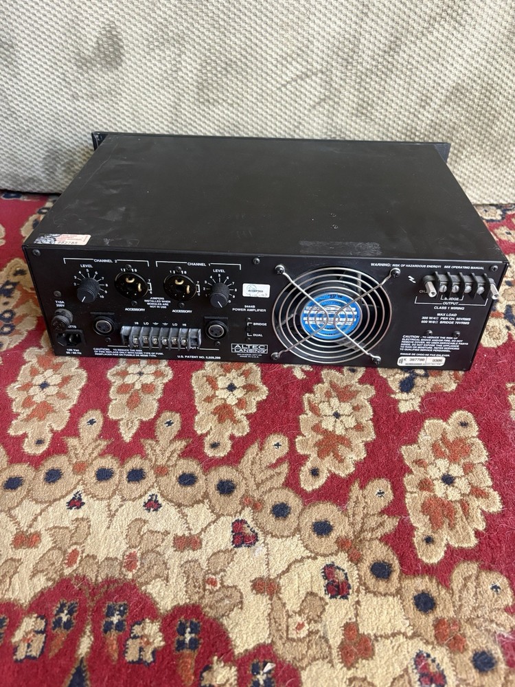 Altec Lansing Model 9444b Power Amplifier READ DESCRIPTION
