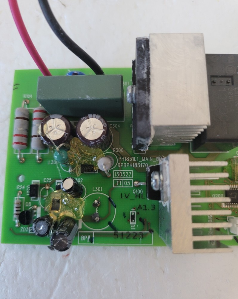 Replacement Main Control Board For Philips Juicer Model HR1897/34