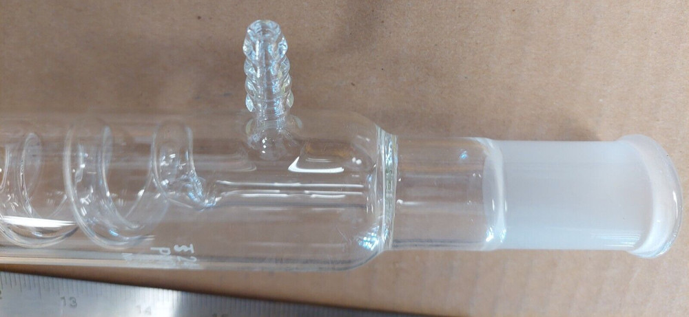 PYREX CORNING 2560 24/40 GRAHAM CONDENSER with drip-tip