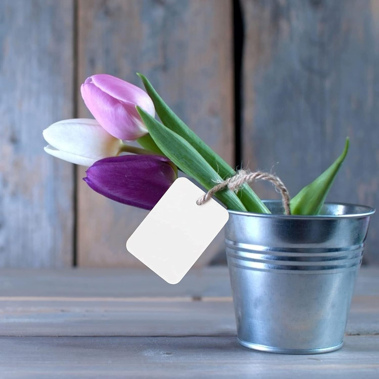 1000Pcs Price Tags, White Clothing Tags for Retail, Small Kraft Paper Tags for L