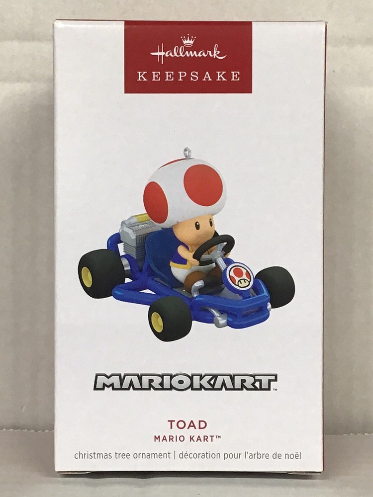 TOAD ~ MARIO KART ~ 2024 Hallmark Keepsake Ornament