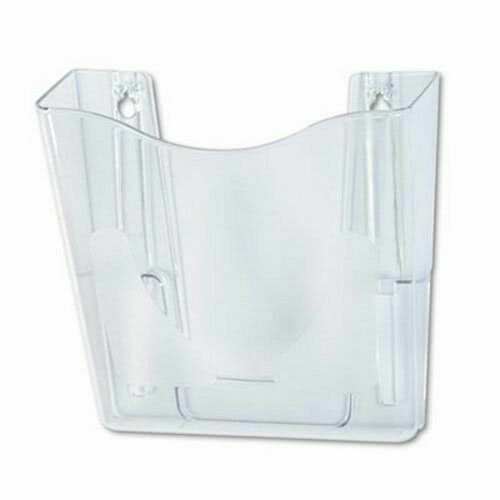 DEFLECT - O DOCUPOCKET 63001 PORTRAIT WALL POCKET, CLEAR