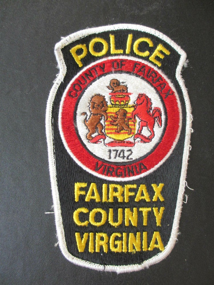 Fairfax County Police Virginia Patch 6" *