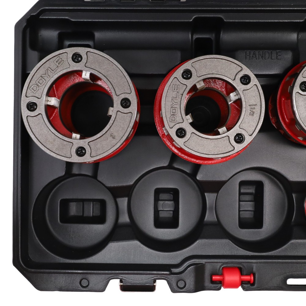 DOYLE 58941 6-Piece Premium Pipe Threading Die Head Kit