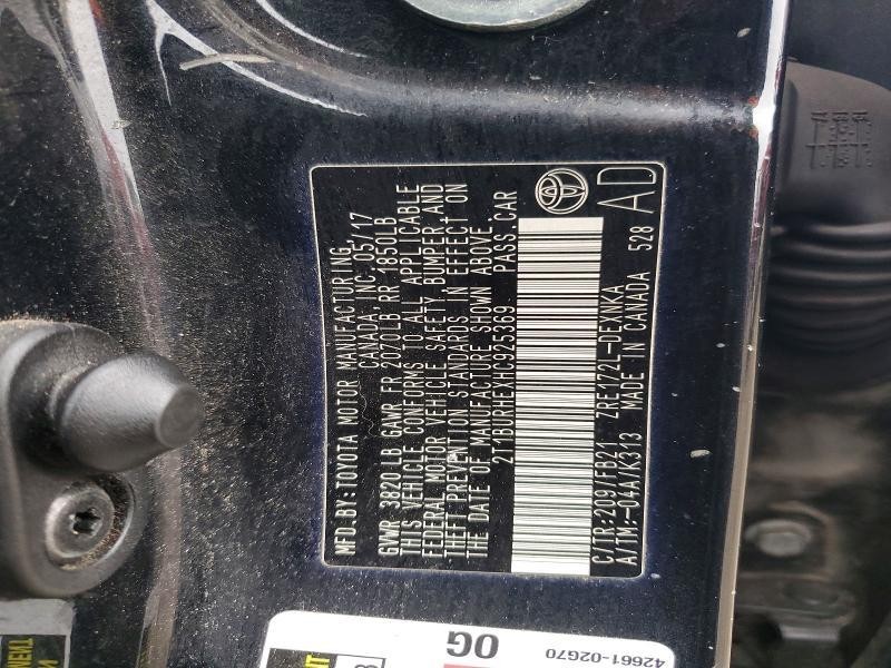 Used A/C Selector Switch fits: 2017 Toyota Corolla Sdn automatic temperature con